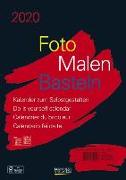 Foto-Malen-Basteln Bastelkalender A4 schwarz 2020